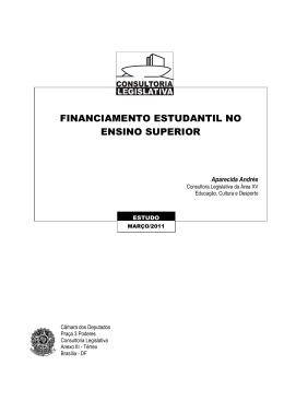financiamento estudantil no ensino superior