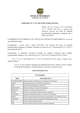 Fa&ccedil;a aqui o completo da portaria em PDF