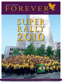 Super rally - Forever Living Brasil
