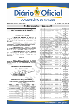 Confira o resultado preliminar do processo seletivo Semed Manaus