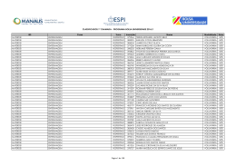 1ª Chamada Programa Bolsa Universidade