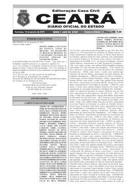 1 PODER EXECUTIVO *** *** ***