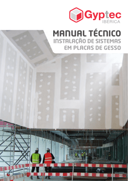 Manual T&eacute;cnico - Gyptec Ib&eacute;rica