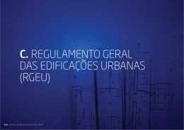 Regulamento Geral das Edificações Urbanas