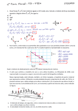 2a Prova Mensal &ndash; 13/11/2014 &ndash; 4o BIM
