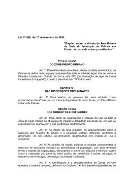 Lei 386 - Prefeitura de Palmas