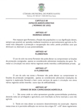 Espa&ccedil;os Agroflorestais (normas de uso)