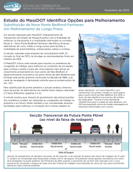 Estudo do MassDOT Identifica Op&ccedil;&otilde;es para Melhoramento
