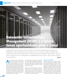 Datacenter Infrastructure Management (DCIM) e o