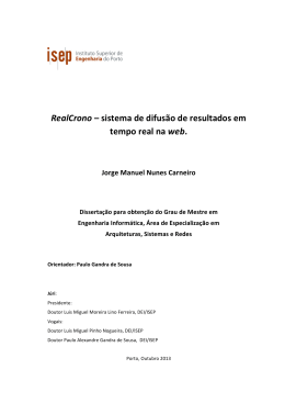 em! tempo!real!na!web.! - Reposit&oacute;rio Cient&iacute;fico do Instituto