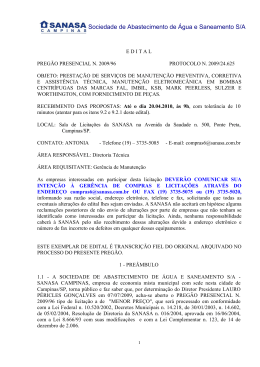 Sociedade de Abastecimento de &Aacute;gua e Saneamento S/A