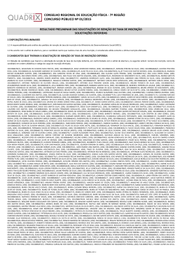 7&ordf; regi&atilde;o concurso p&uacute;blico n&ordm; 01/2015
