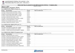 Primeira Chamada Sisu - Retificado Em 27.03.2014