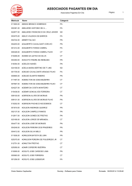 ASSOCIADOS PAGANTES EM DIA