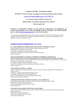 Clique aqui e confira a lista!