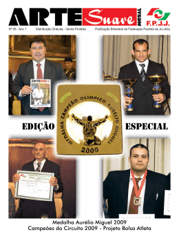 Edi&ccedil;&atilde;o especial - Federa&ccedil;&atilde;o Paulista de Jiu