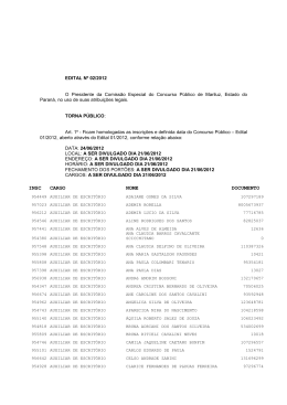 INSC CARGO NOME DOCUMENTO