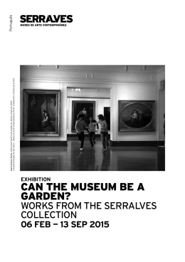 CAN THE MUSEUM BE A GARDEN?