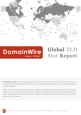 DomainWire Global TLD Stat Report