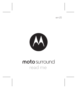 read me - Motorola Support