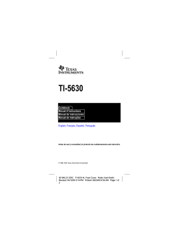 TI-5630 - Texas Instruments