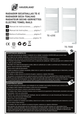 INSTRUCCIONES TE-E V001