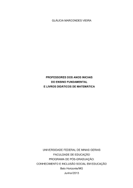 Professores dos Anos Iniciais do Ensino Fundamental e o Livro