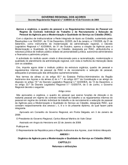 Decreto Regulamentar Regional n.º 3/2008/A