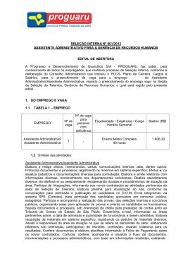 Edital - Proguaru