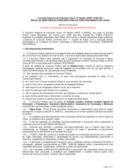 Edital 001/2012 - Fundação CEFETBAHIA