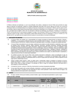 Edital - Retificado em 27.05.2014