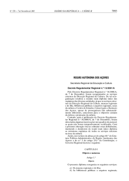 13/2001/A - Biblioteca P&uacute;blica e Arquivo Regional de Angra do