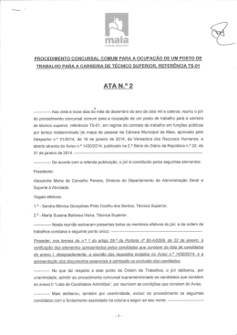 ATA - Câmara Municipal da Maia