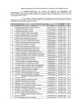 26/2013 - Ministério dos Transportes