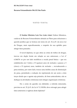 RE 596 152 - Voto vista - Supremo Tribunal Federal