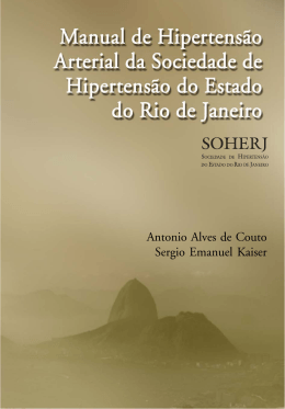 Manual de Hipertensão Arterial da Sociedade de Hipertensão