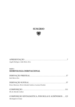 SUMÁRIO - Editora Contexto