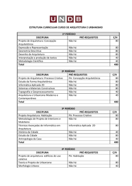 Grade Curricular