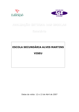 ESCOLA SECUND&Aacute;RIA ALVES MARTINS VISEU