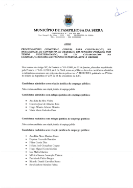 (um) Técnico Superior (Arte e Design)