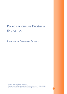 Plano Nacional de Eficiência Energética