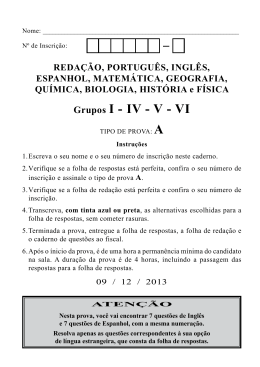 Grupos I - IV - V - VI