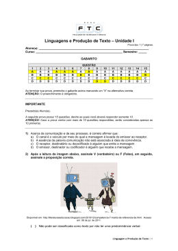 Linguagem e Produção Textual_Prova1_20111_GABARITO
