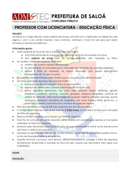 Professor com Licenciatura