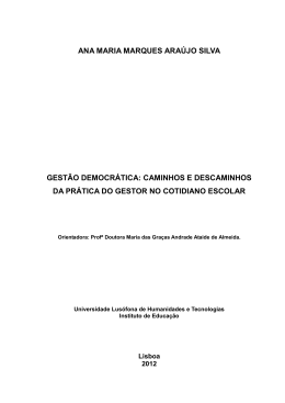 ANA MARIA MARQUES ARAUJO SILVA