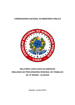 MPT - Conselho Nacional do Ministério Público