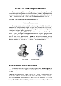 Hist&oacute;ria da M&uacute;sica Popular Brasileira