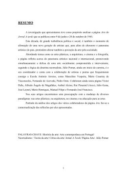 RESUMO - Reposit&oacute;rio Aberto da Universidade do Porto