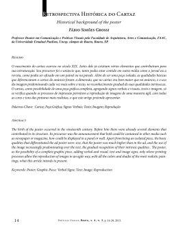 Artigos - Po&eacute;ticas Visuais