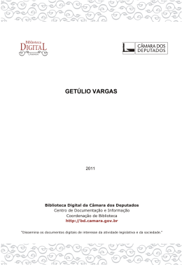 GET&Uacute;LIO VARGAS - Biblioteca Digital